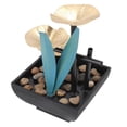 thumbnail image 5 of Elegant Zen Style Fountain, Tabletop Water Fountain with Matte Texture Base, USB Powered Relaxation for Office Home Décor, 5 of 5