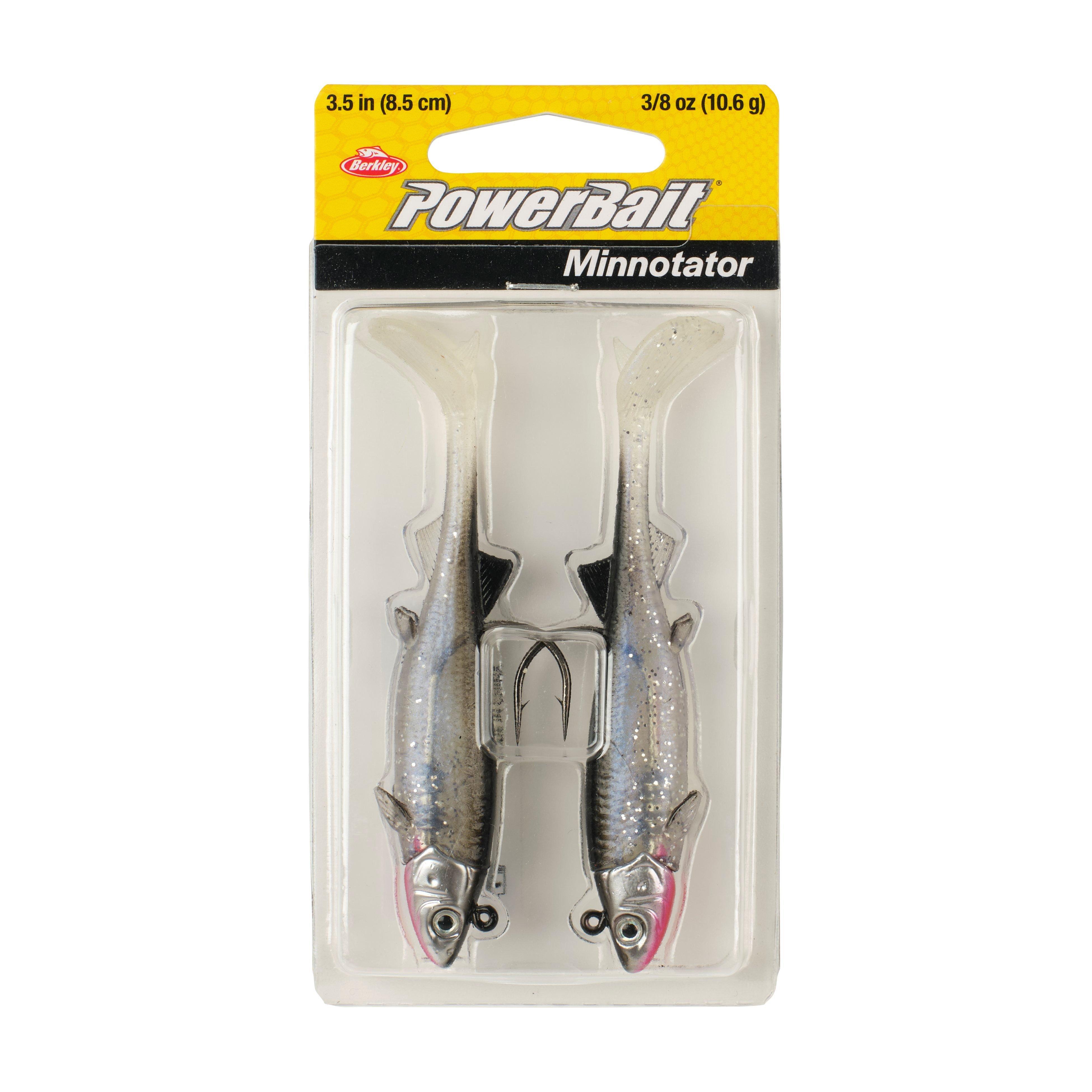 Berkley PowerBait® Minnotator, 3.5 in, Silver Smelt