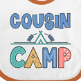 thumbnail image 4 of Inktastic Cousin Camp Summer Grandma Party Girls Baby Bib, 4 of 4