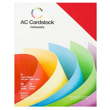 Solid Textured Cardstock American Crafts 8.5