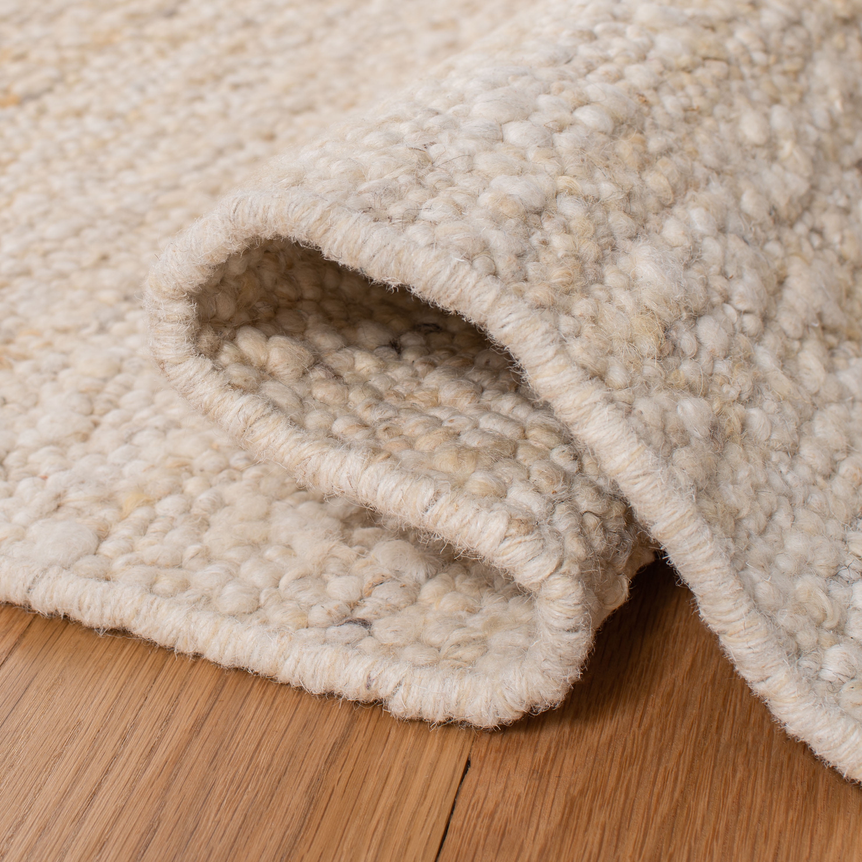 SAFAVIEH Natura Earnestine Solid Area Rug, Ivory, 2'3" x 3'9"