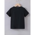 thumbnail image 2 of Boys Summer Short Sleeve Letter Print T-Shirt, Casual , Educational Graphic Tee, 2 of 6