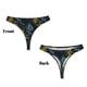 thumbnail image 3 of Balery Sunflowers Tangas de Algodón para Mujer con Estampado – Ropa Interior Sexy, Transpirable, G-string-XX-Large, 3 of 6
