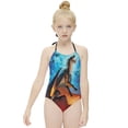 thumbnail image 3 of Wings Of Fire WOF Girls One Piece Swimsuits Quick Dry Bathing Suit Swimwear Swimming Suit 12-14Y(170cm), 3 of 8