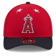 thumbnail image 2 of Men's New Era Red/Navy  Los Angeles Angels 2025 MLB All-Star Game 9FORTY M-Crown Adjustable Hat, 2 of 5