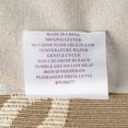 thumbnail image 5 of Violet Linen Signature Chenille Diamond pattern, Polyester Chenille Jacquard, with Fringes, Gold, 60 Inch x 18 Inch, Decorative Window Treatment Rod Pocket Curtain Valance, 5 of 7