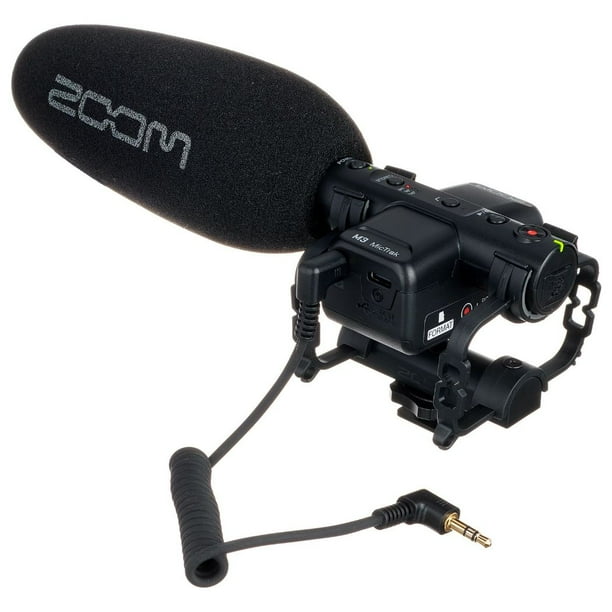 Micrófono Shotgun ZOOM M3 90 Grados Supercardioide Bidereccional