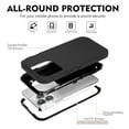 thumbnail image 4 of Heavy Duty 3-in-1 Rugged Full Cover Shockproof Case for Apple iPhone 16 Pro Max – Black, 4 of 8