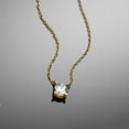 thumbnail image 2 of Ross-Simons 0.50 Carat Lab-Grown Diamond Solitaire Necklace in 18kt Gold Over Sterling, Women's, Adult, 2 of 4