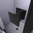 thumbnail image 3 of DreamLine Lumen 32 in. D x 42 in. W by 74 3/4 in. H Hinged Shower Door in Satin Black with Biscuit Acrylic Base Kit, 3 of 10