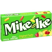 Mike and Ike Original Fruits Chewy Fruit Flavored Candies, 6 Oz.