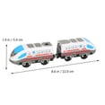 thumbnail image 2 of EeaseCA 1 Set Electric Train Toy Classic Model Train Locomotive Engine Train, 2 of 8