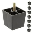 thumbnail image 6 of Masteelf 8pcs Adjustable Furniture Feet For Sofa Chair Bed And Table Tapered Couch Leg Extenders Replacement Legs For Furniture Chair, 6 of 8