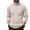 Beige_001, variant on Men's Turtleneck Sweater Basic Slim Fit Long Sleeve Ribbed Knitted Sweaters Fall Winter Thermal Fashion Casual Solid Pullover Sweaters Yellow L
