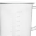 thumbnail image 2 of Measuring Jug, 2000ml - Polypropylene Plastic - Raised Graduations - Chemical Resistant, Autoclavable - Handle for Convenient Lifting - Eisco Labs, 2 of 5