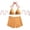 Yellow #114, variant on Women's Sporty Two-Piece Bikini Set - Cross-Back Design for Active Swimming & Fitness Red M