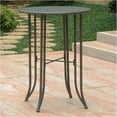 thumbnail image 1 of Bowery Hill Round Patio Pub Table in Matte Brown, 1 of 1