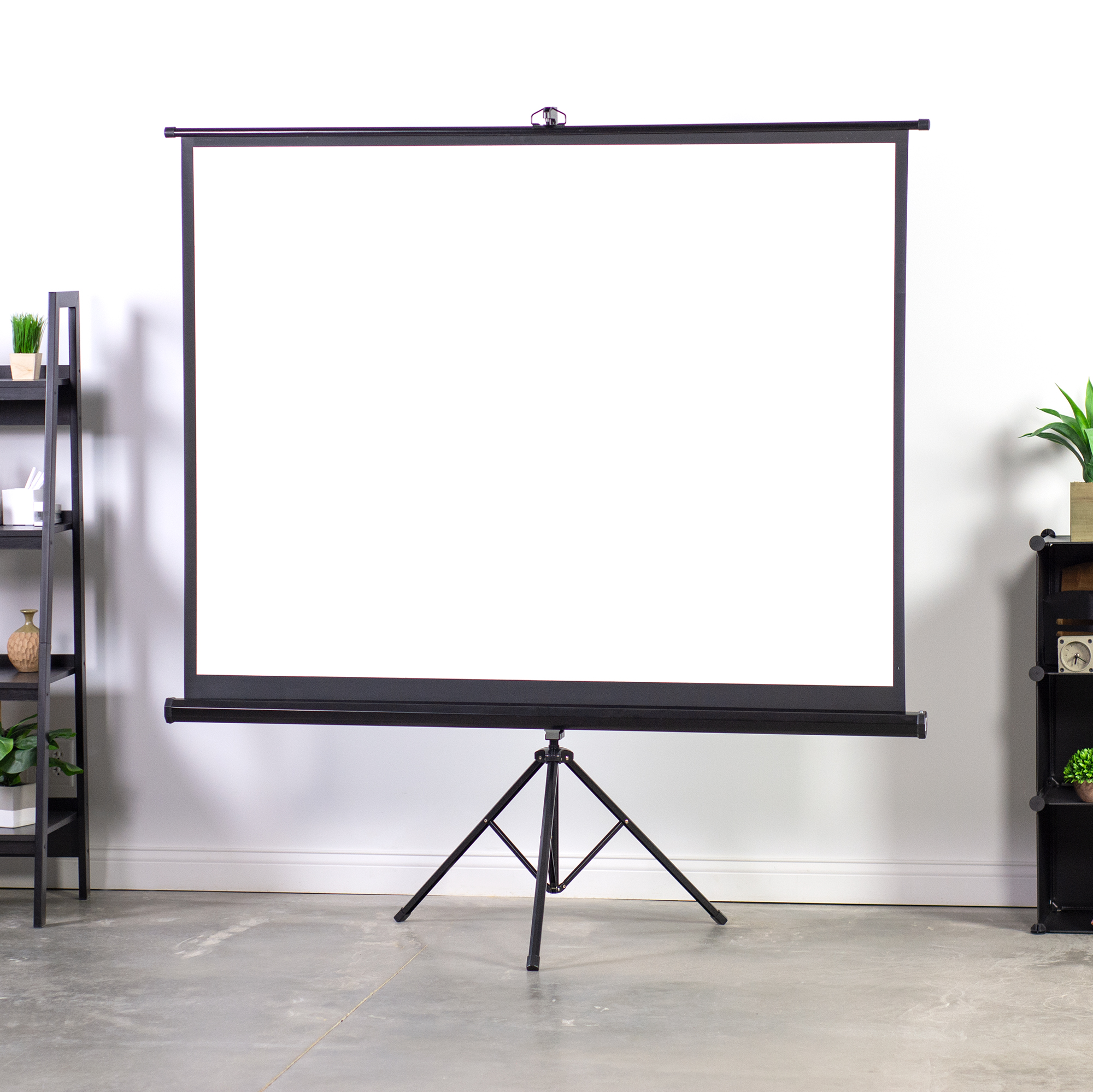 VIVO 100" Portable Projector Screen 4:3 Projection Pull Up Foldable Stand Tripod - image 5 of 6