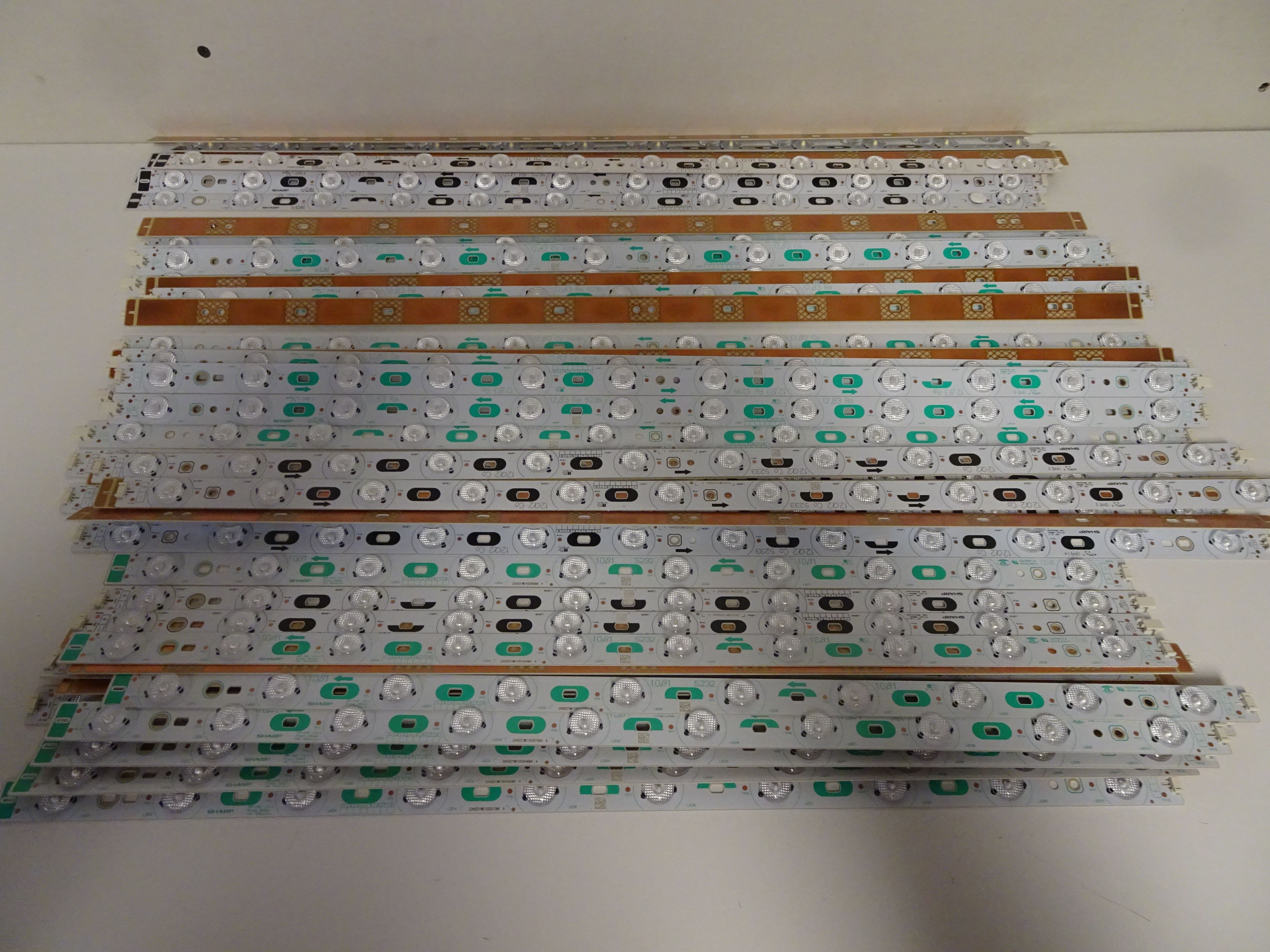 Sharp PNLE901 LED Backlight Strip Set 48 Strips