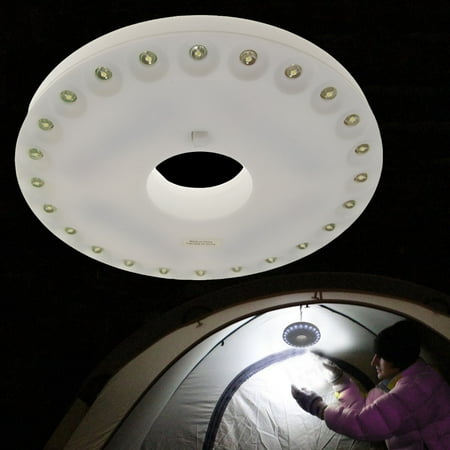 Lantern Auto 24 Super Bright White LED Bulbs Multipurpose Hanging Camping Lights Lantern Tent Patio Auto Lighting For Cars ()
