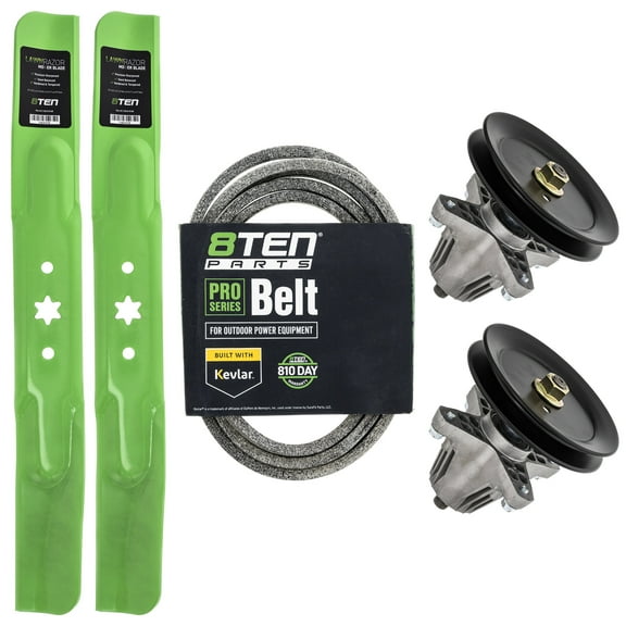8TEN Blade Belt Spindle Kit for MTD Troy Bilt 42 inch Mustang XP MK1005727