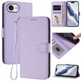 thumbnail image 2 of GANGXUN Wallet Case for iPhone 16e – Magnetic Closure, RFID Blocking, Wrist Strap, Wireless Charging Compatible, 2 of 6