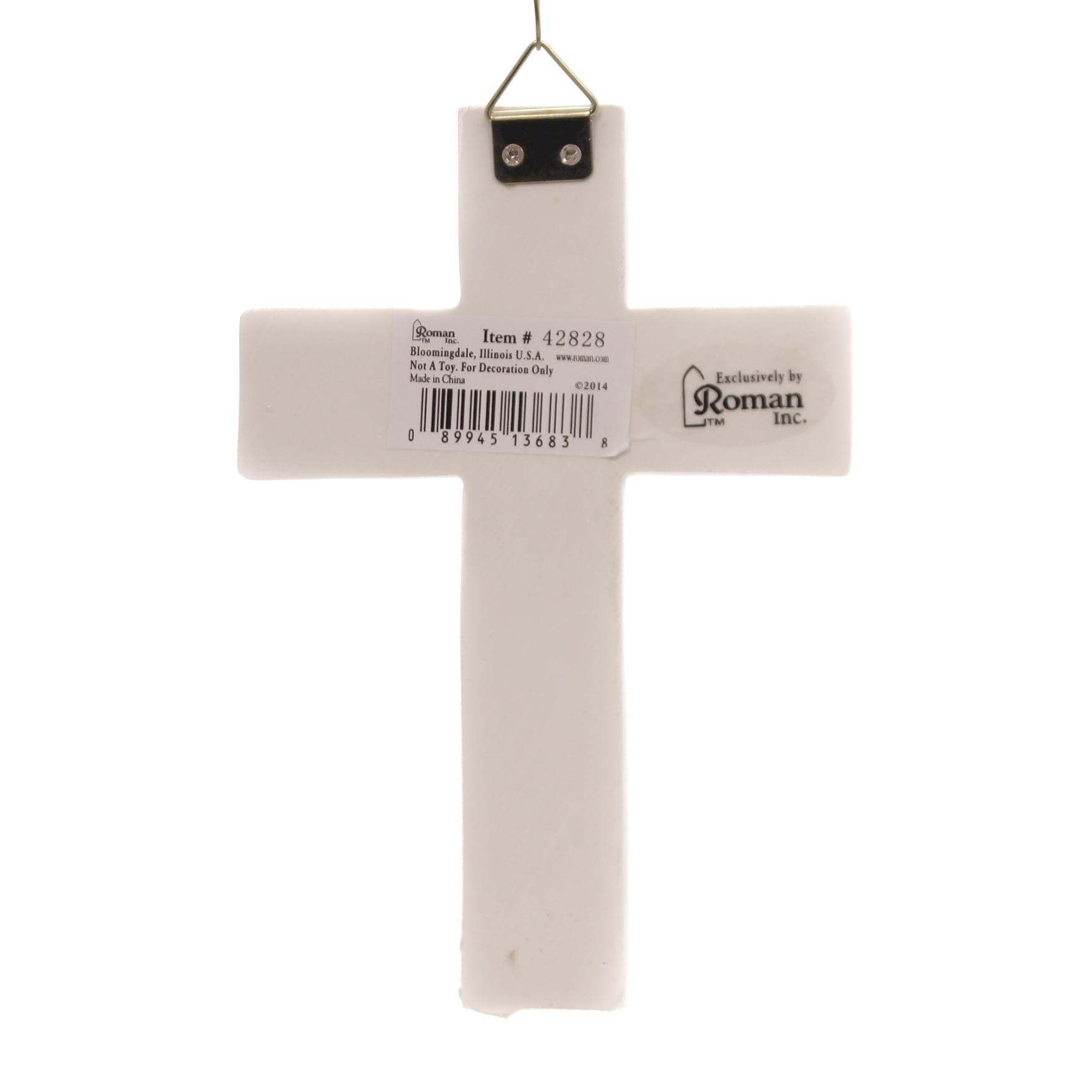 Bas Relief Baptism Cross for a Boy