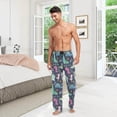 thumbnail image 6 of GZHJMY Dinosaur Pajama Pants for Men, Lounge Pants Lightweight Men Pajama Bottoms with Drawstring Pockets, Christmas New Year Birthday Gifts, Medium, 6 of 6