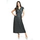 thumbnail image 5 of Vestido midi de puntos Roman Fashion /Juvenil, 9940X (Negro punto) negro CH, 5 of 5