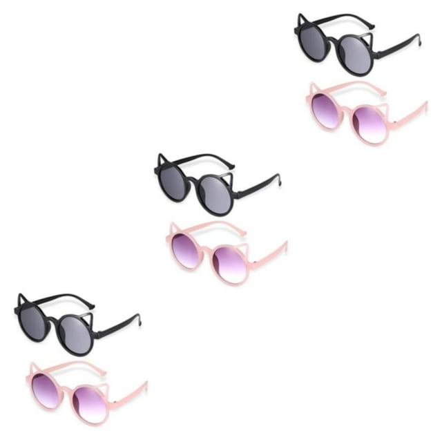 Maytalsory Ensemble de 2 Pcs Lunettes de Soleil pour Enfants PC Non Toxiques et Inodores Protection Solaire pour Randonnée Parc Mignon Ensemble de 3