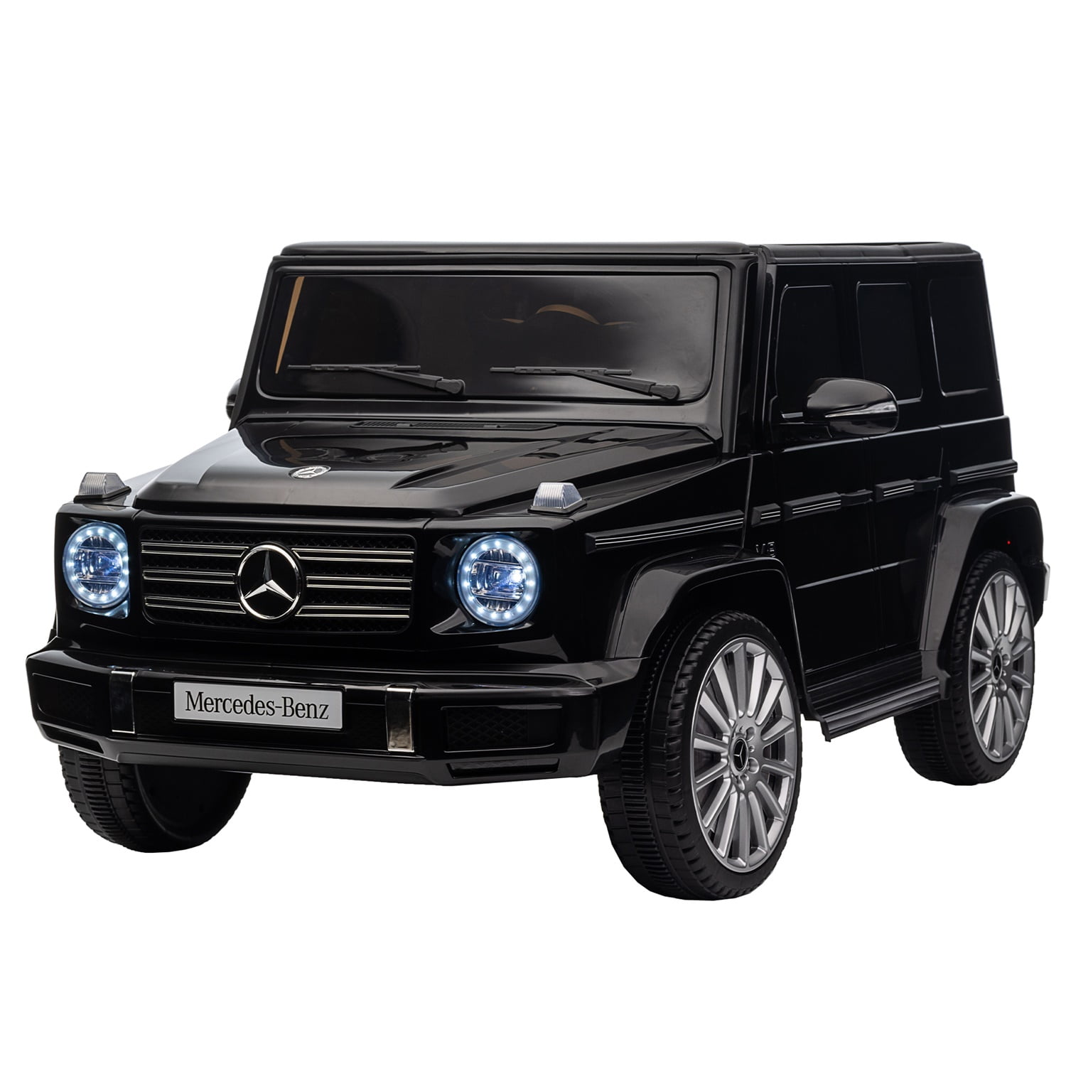 CIPACHO Kids Ride On Cars, Licensed Mercedes-Benz G500, 24V Battery Powered Toy for Kids with 2.4GHz Remote Control, Black