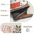 thumbnail image 6 of Let's Go Camping Round Area Rug 3.3Ft Washable Circle Rugs for Dining Room Table, Modern Camper Van Trees Burlap Rustic Non-Slip Carpet Floor Mats Indoor Outdoor Carpet Runner Aesthetic Home Decor, 6 of 8