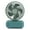 Green, variant on USB Rechargeable Mini Pocket Fan,Portable Desktop Fan