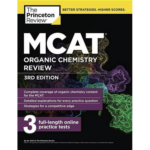 MCAT Organic Chemistry Review, 3rd Edition (Graduate School Test Preparation)