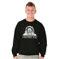 thumbnail image 5 of I Need More Space Panda Astronaut Sweatshirt for Men or Women Brisco Brands S, 5 of 6