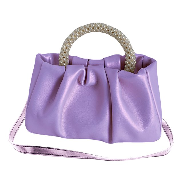 Monedero De Noche Bolso cruzado de nube para mujer, bolso de noche de cuero PU, bolso de fiesta para niñas (púrpura) Ehuebsd Para Estrenar