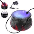 thumbnail image 2 of Fabricante De Niebla Fabricante de niebla de Halloween con luz LED Witch Mist Pot Decor aleación púrpura niebla UE Ndcxsfigh Libre de BPA, 2 of 3