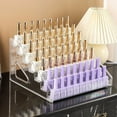 thumbnail image 4 of 3/4/5/6/7 Layers Acrylic Nail Polish Display Organizer UV Gel Shelf Quick Install Cosmetic Rack Jewelry Stand Manicure Storage, 4 of 10