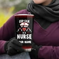thumbnail image 4 of Black Nurse Costume Black History Month Gift Tumbler Travel Print Coffee Mug Stainless SteelGift Idea for Balck Women Nurse Friend Birthday Party Nurse Day, 4 of 6