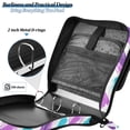 thumbnail image 4 of FORMRS Zipper Binder with Shoulder Strap 2-inch Ring 500 Sheet Capacity File Bag, Purple Drawing, 4 of 5