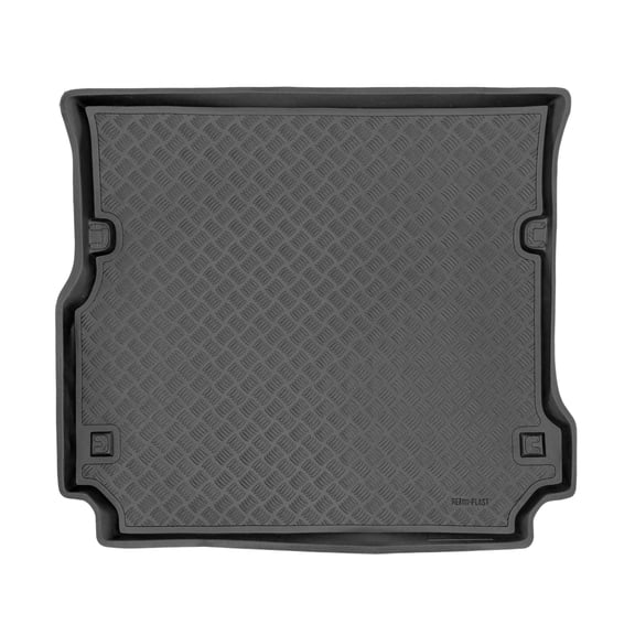 Rezaw-Plast Cargo Trunk Mat for Land Rover LR3 2005 2006 2007 2008 2009 – Custom Fit PE Rubber Liner, Raised Edges, Black