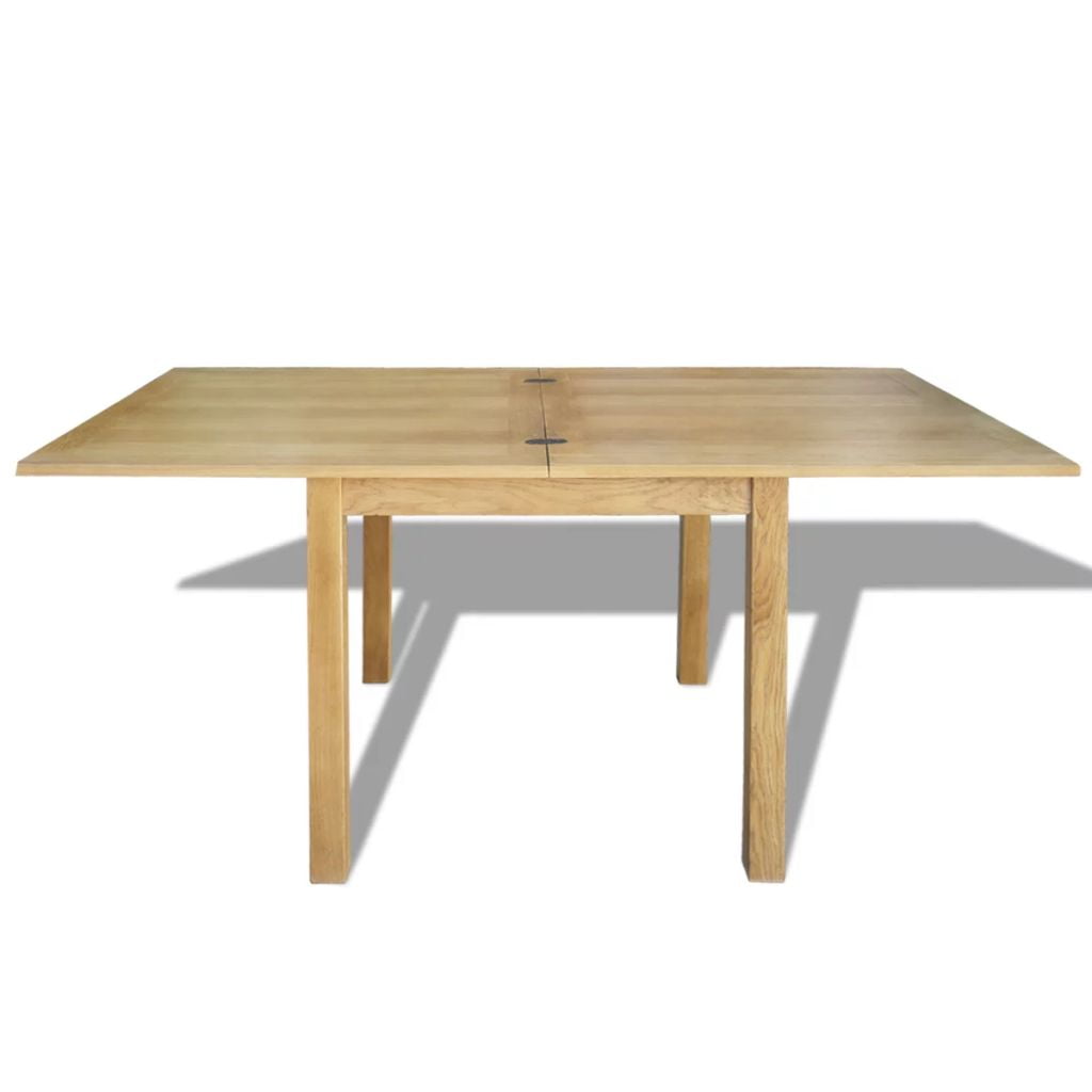 Kepooman Modern Extendable Oak Rectangular Dining Table for Home, 67" x 33.5" x 29.5", Brown Kepooman Modern Extendable Oak Rectangular Dining Table for Home, 67" x 33.5" x 29.5", Brown
