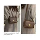 thumbnail image 4 of Marrón oscuro*Monederos para mujer Bolso de hombro pequeño Bolsos de mano lindos del diseñador del embrague, 4 of 5