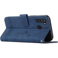 thumbnail image 3 of Campatible with Samsung Galaxy A21 Case, Galaxy A21 Wallet case with Card Holder Kickstand Magnetic Premium PU Leather Flip Shockproof Protective Case for Samsung Galaxy A21 Blue HX, 3 of 14