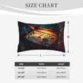 thumbnail image 4 of Susaid Underwater Treasure Chest Print Pillowcases Multiple Size, Pillow Cover Super Soft Envelope Closure Standard Pillow Case-20"x30", 4 of 6