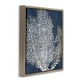 thumbnail image 3 of Stupell Industries Sea Coral Ocean Life Silhouette Nature Painting Brown Floater Framed Canvas Art Print Wall Art, 25 x 25, 3 of 9