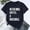 Dark Blue, variant on T Shirts for Women Tshirts Shirts Women's WEEKENDS COFFEE BASEBALL Printed T Shirt Cotton Round Neck Casual Short Sleeves Graphic Tees Summer Tops Wine 3XL