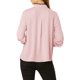 thumbnail image 4 of CAMISA DE OFICINA CON BOTONES Y VOLANTES PARA MUJERES CHIC INSPIRADAS, MANGA LARGA, COLOR ROSA POLVO, TAMAÑO S, 4 of 6