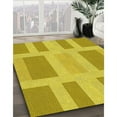 thumbnail image 2 of Ahgly Company Indoor Square Patterned Rubber Ducky Yellow Area Rugs, 3' Square, 2 of 6