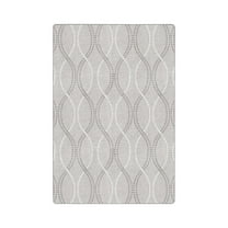 Joy Carpets 2039C-04 5 ft. 4 in. x 7 ft. 8 in. Seventh Heaven Area Rug  Morning Fog